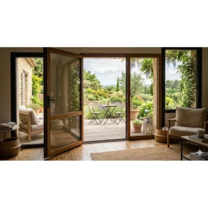 Portes fenêtres bois 1 vantail